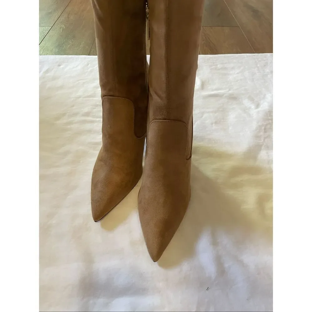 NIB GUESS Abetter Suede Over The Knee Boots 9